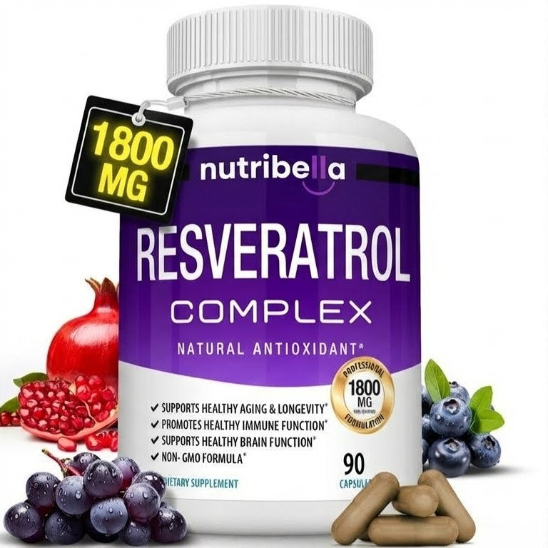 Nutribella™ Complejo de Resveratrol 1800mg