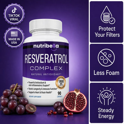 Nutribella Resveratrol Complex 1800mg - 1