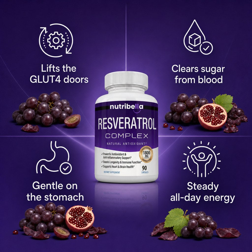Nutribella Resveratrol Complex 1800mg - 2