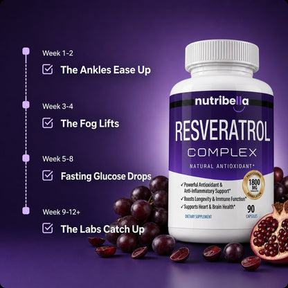 Nutribella Resveratrol Complex 1800mg - 4