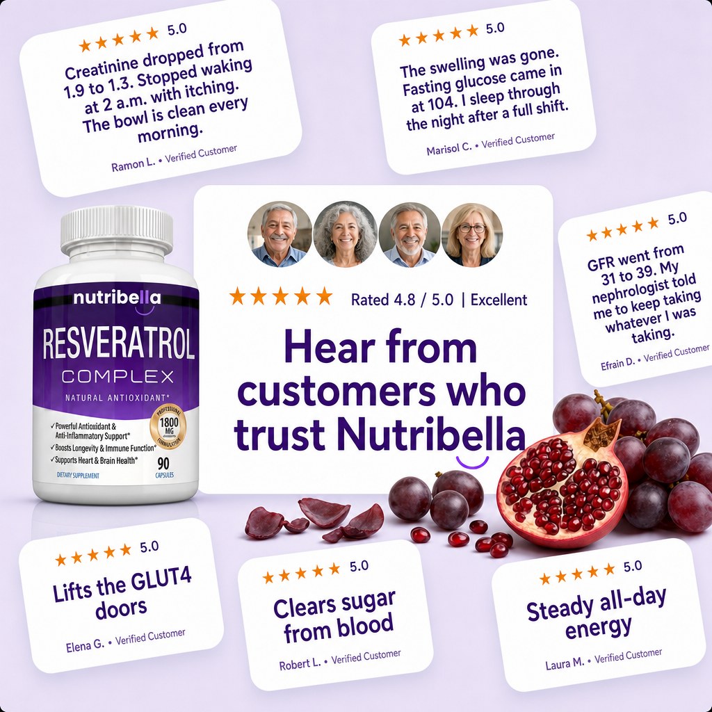 Nutribella Resveratrol Complex 1800mg - 5
