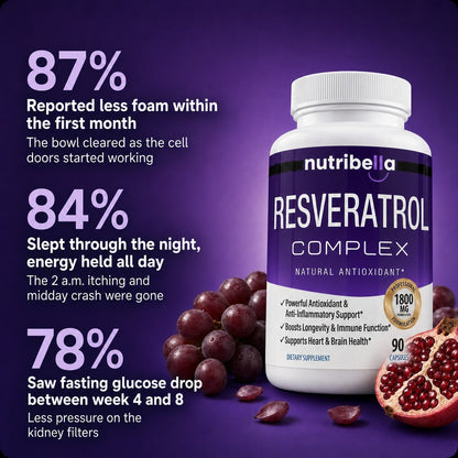 Nutribella Resveratrol Complex 1800mg - 6