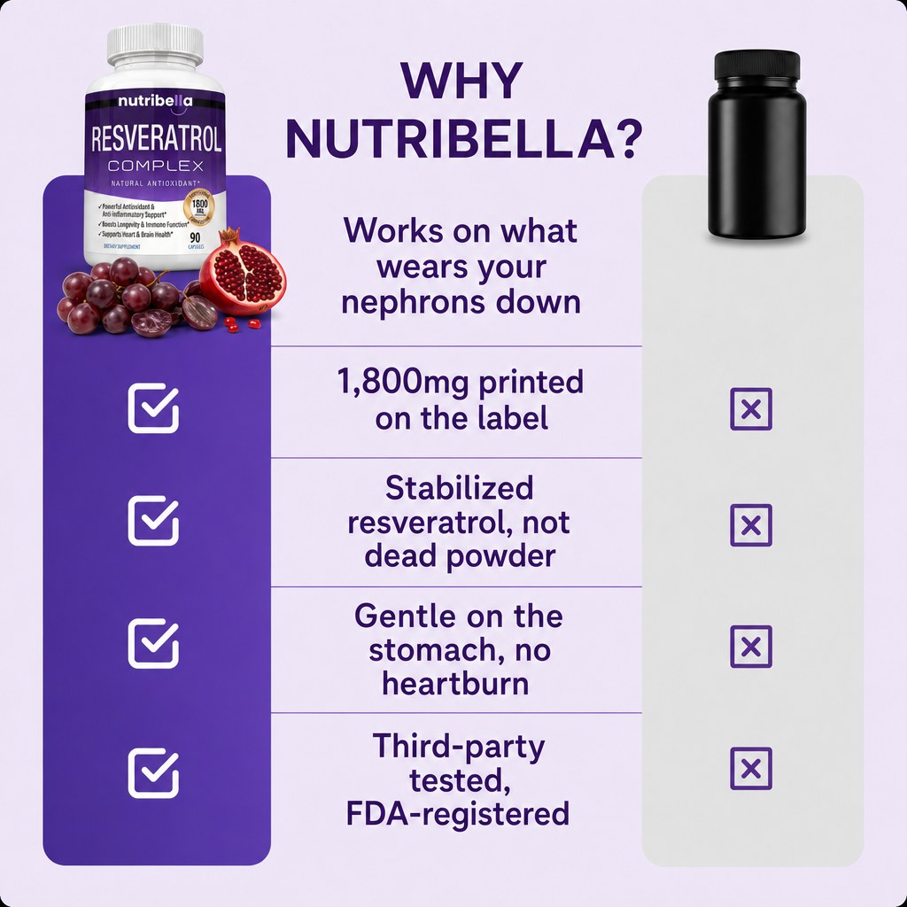Nutribella Resveratrol Complex 1800mg - 7