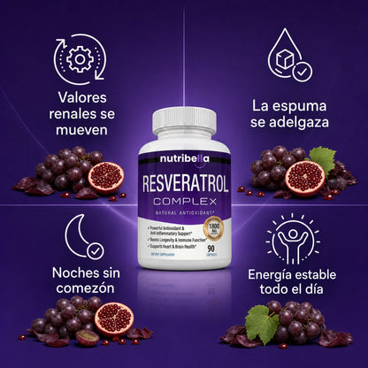 Nutribella Resveratrol Complex 1800mg - 2