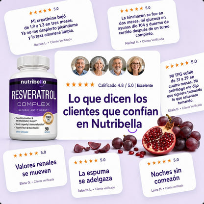 Nutribella Resveratrol Complex 1800mg - 5