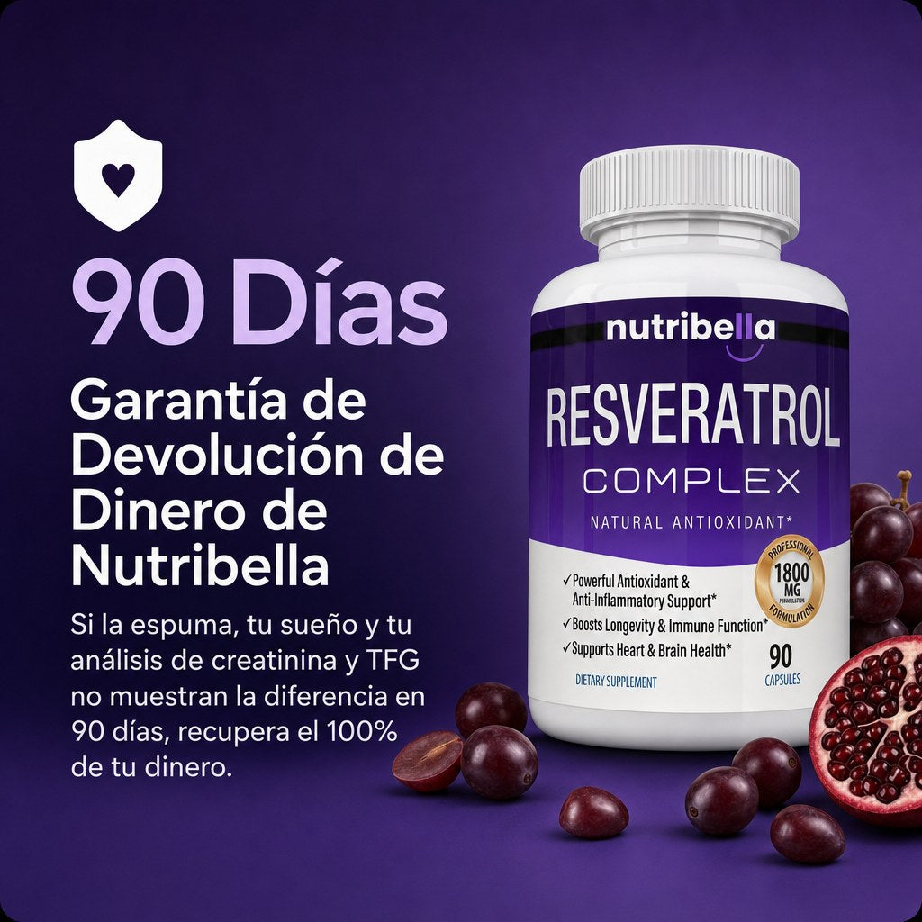 Nutribella Resveratrol Complex 1800mg - 8