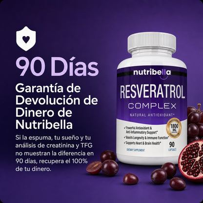 Nutribella Resveratrol Complex 1800mg - 8
