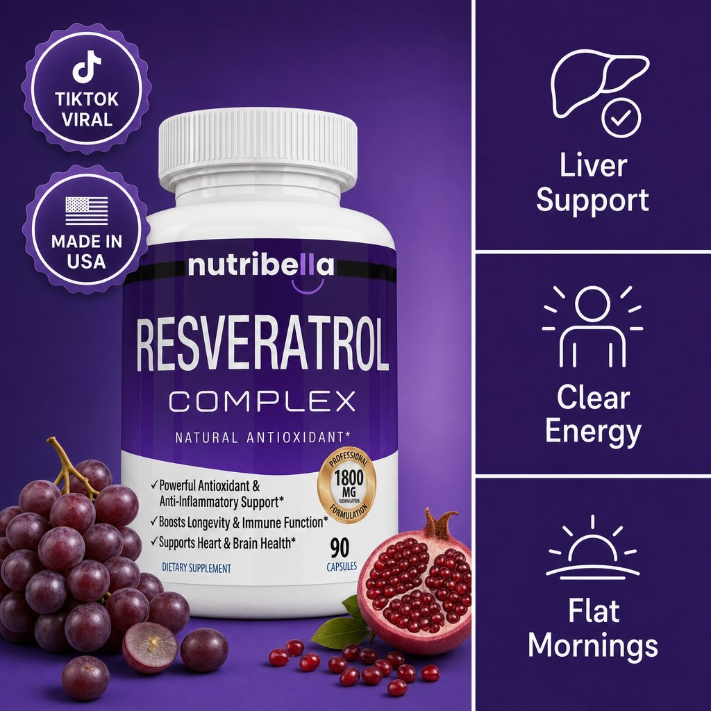 Nutribella Resveratrol Complex 1800mg - 1