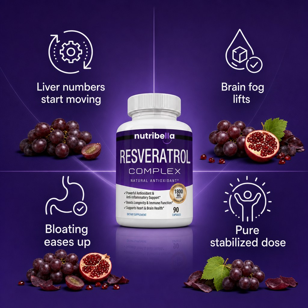 Nutribella Resveratrol Complex 1800mg - 2