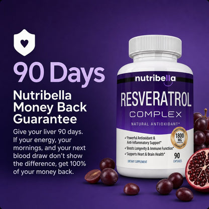 Nutribella Resveratrol Complex 1800mg - 8
