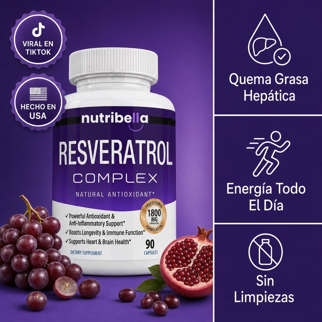 Nutribella Resveratrol Complex 1800mg - 1