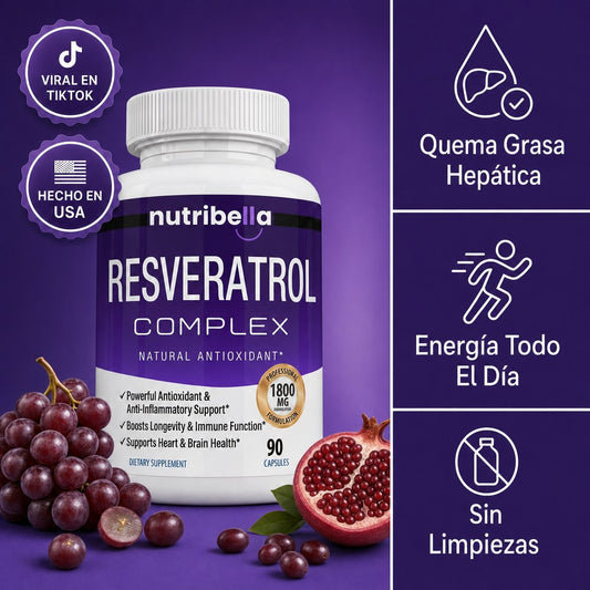 Nutribella Resveratrol Complex 1800mg - 1