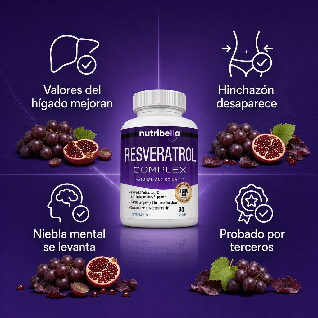 Nutribella Resveratrol Complex 1800mg - 2