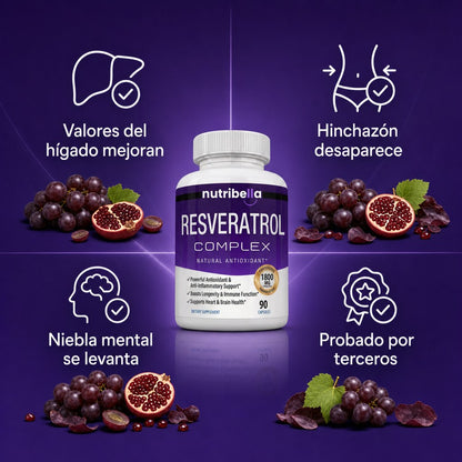 Nutribella Resveratrol Complex 1800mg - 2