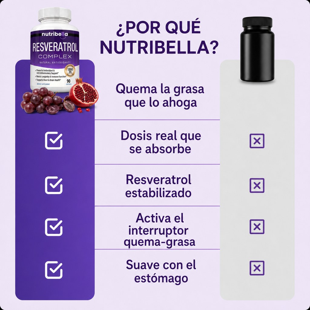 Nutribella Resveratrol Complex 1800mg - 7